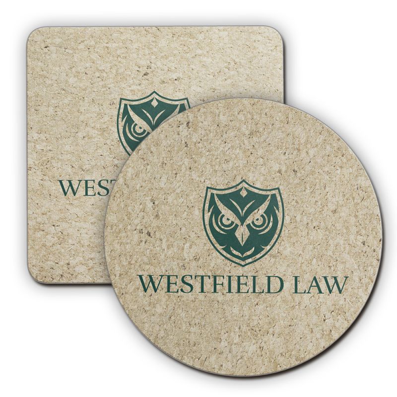Textured Coasters Promotional Textured Coasters Hardboard Round or Square