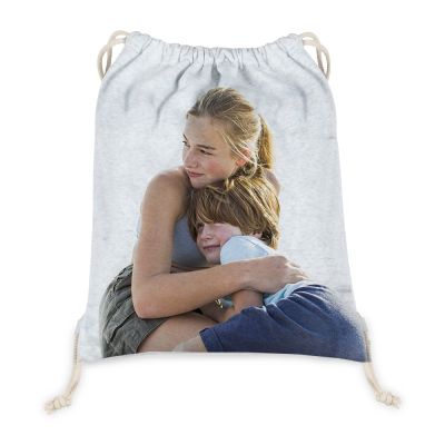 Personal Drawstring Sweatshirt Backpack - Image 2